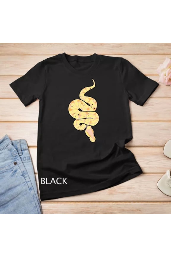 Snake Lover Reptile Banana Ball Python Funny Noodle Reptile Unisex T-Shirt