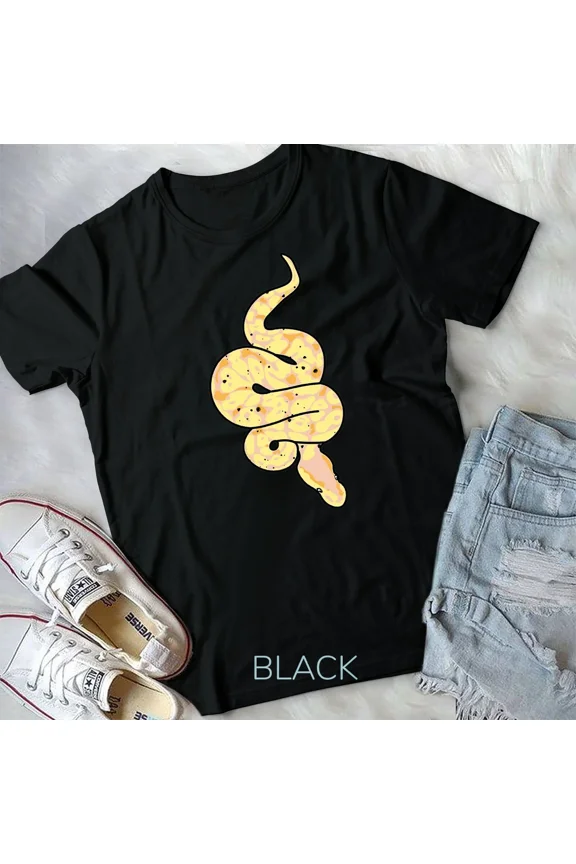 Snake Lover Reptile Banana Ball Python Noodle Reptile Unisex Tshirt