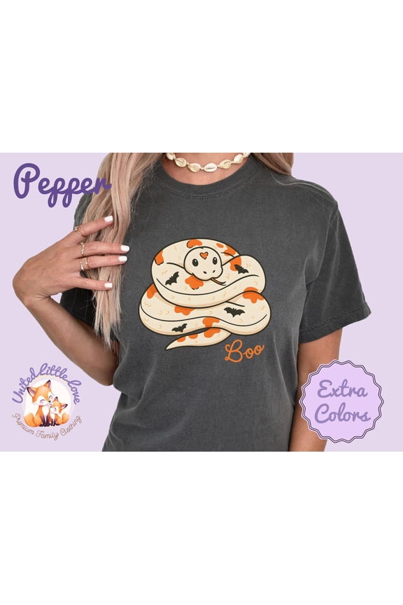Snake Mom Autumn Python T-Shirt All Size S-3XL