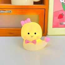 ​Snake Night Light - Cute Bedside Mood Lamp for Kids - Battery Powered Mini Decor (9x8cm) - Perfect for Bedroom, Study, or Christmas Gift - Year of the Snake Themed Children's Nightlight​​ white