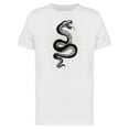 thumbnail image 1 of Snake On Black Color Tee Men's -Image by Shutterstock, 1 of 2