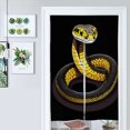 thumbnail image 1 of Snake Pattern Design Door Curtain Nordic Living Room DoorCurtain Porch Partition Curtain Kitchen Rative Half Curtain, 1 of 4