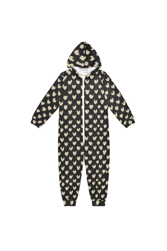 Snake Pattern Design One Piece Pajamas Soft Jumpsuit Cozy Sleep and Play Romper Zipper and Pockets 4T