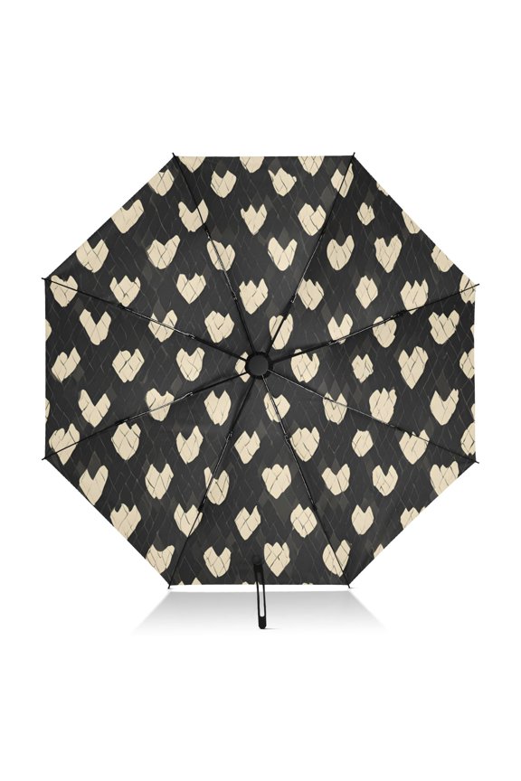 Snake Pattern Design Umbrella Folding Sun Umbrella Travel Auto Open Close Large UV50+ 40in