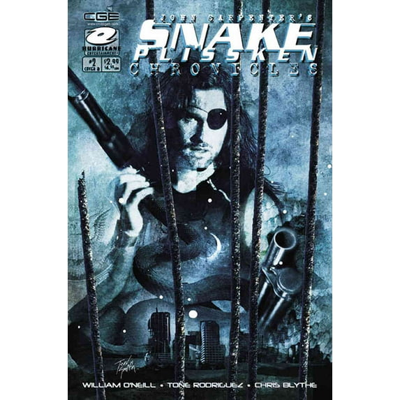 Snake Plissken Chronicles (John Carpenter's ) #2B VF ; Hurricane Comic Book