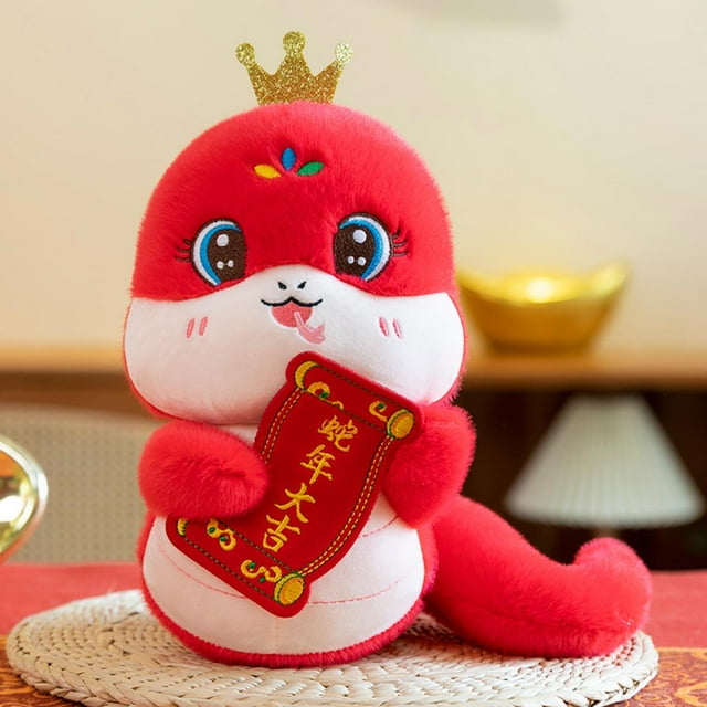 Snake Plush 2025 Year of The Snake Stuffed Animal Snake Figurine
