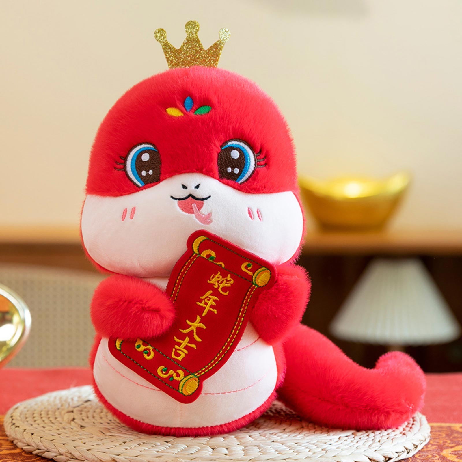 Snake Plush 2025 Year of The Snake Stuffed Animal Snake Figurine