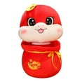 Snake Plush Doll 2025 Year of the Snake, Chinese Zodiac Stuffed Animal