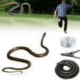 Snake Prank with String Clip, Rubber Snake on a String Prank, Clip on