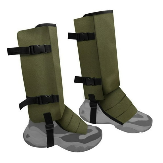 Snake-Proof Leg Guards Adjustable Ventilated for Backpacking Hiking Outdoor Survival Lightweight