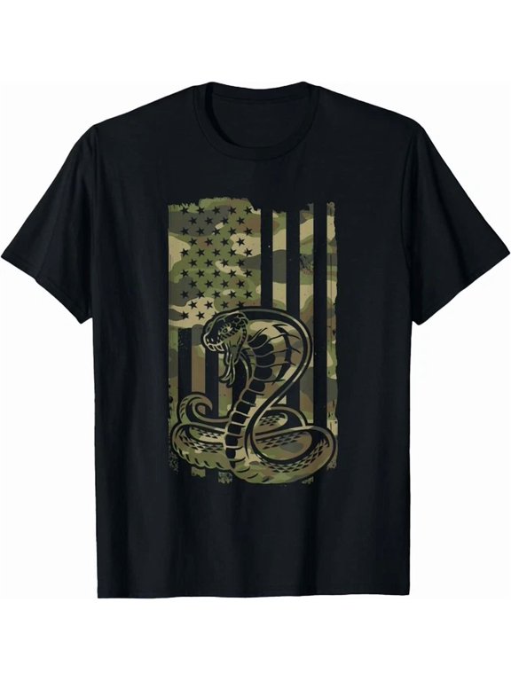 Snake Python Owner USA Flag 4th July Graphic Design Phrase Suited To Casual Events And Everyday Wear T-Shirt, Size S-5XL