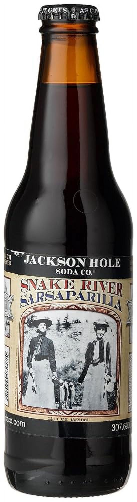 Snake SARSAPARILLA FROM THE JACKSON HOLE SODA Co. "Shemp, Get A
