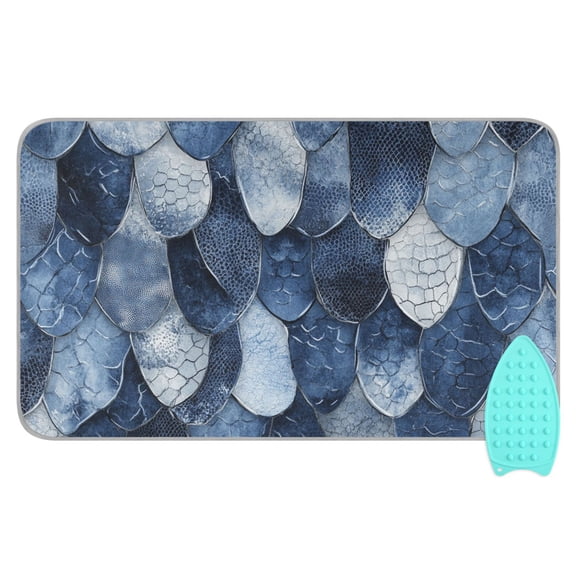 Snake Scale Ironing Mat Blanket Portable Travel Ironing Pad Heat Resistant Pad 47.2" x 27.6