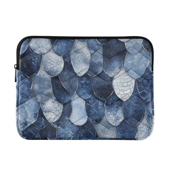 Snake Scale Quilted Laptop Protective Cases Computer Sleeves Tablet Bags Briefcases M