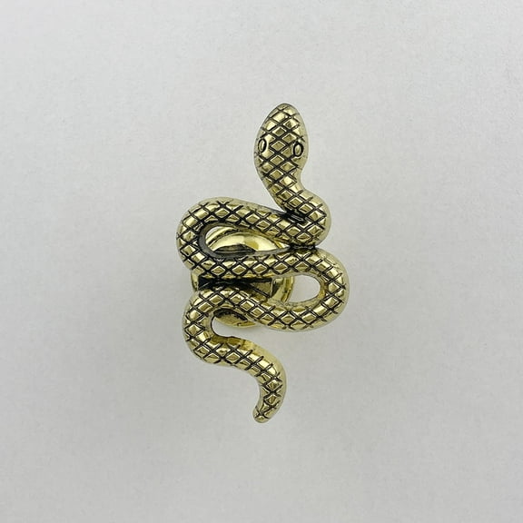 Snake Shape Zinc Alloy Furniture Handle Door Cabinets Knobs For Children Room Kitchen Cupboard Drawer Door Vintage Pull Handle