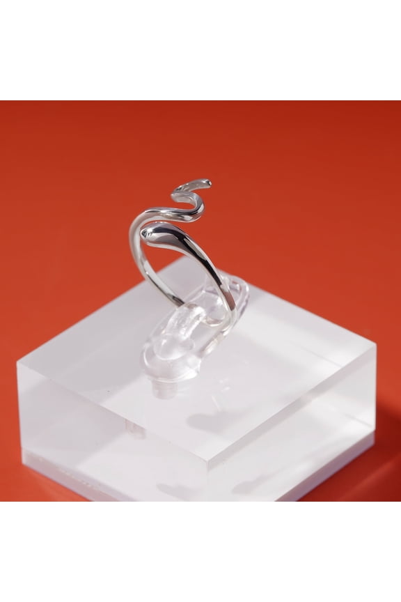 Snake-Shaped Ring, Ring for Women, Size 6, Chariot Jewelry