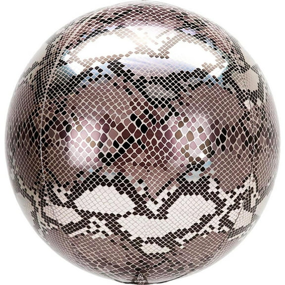 Snake Skin Orbz Balloon 16"(Each )