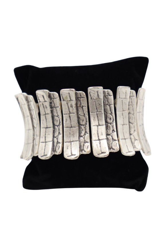 Snake Skin Rock Cuff Bracelet