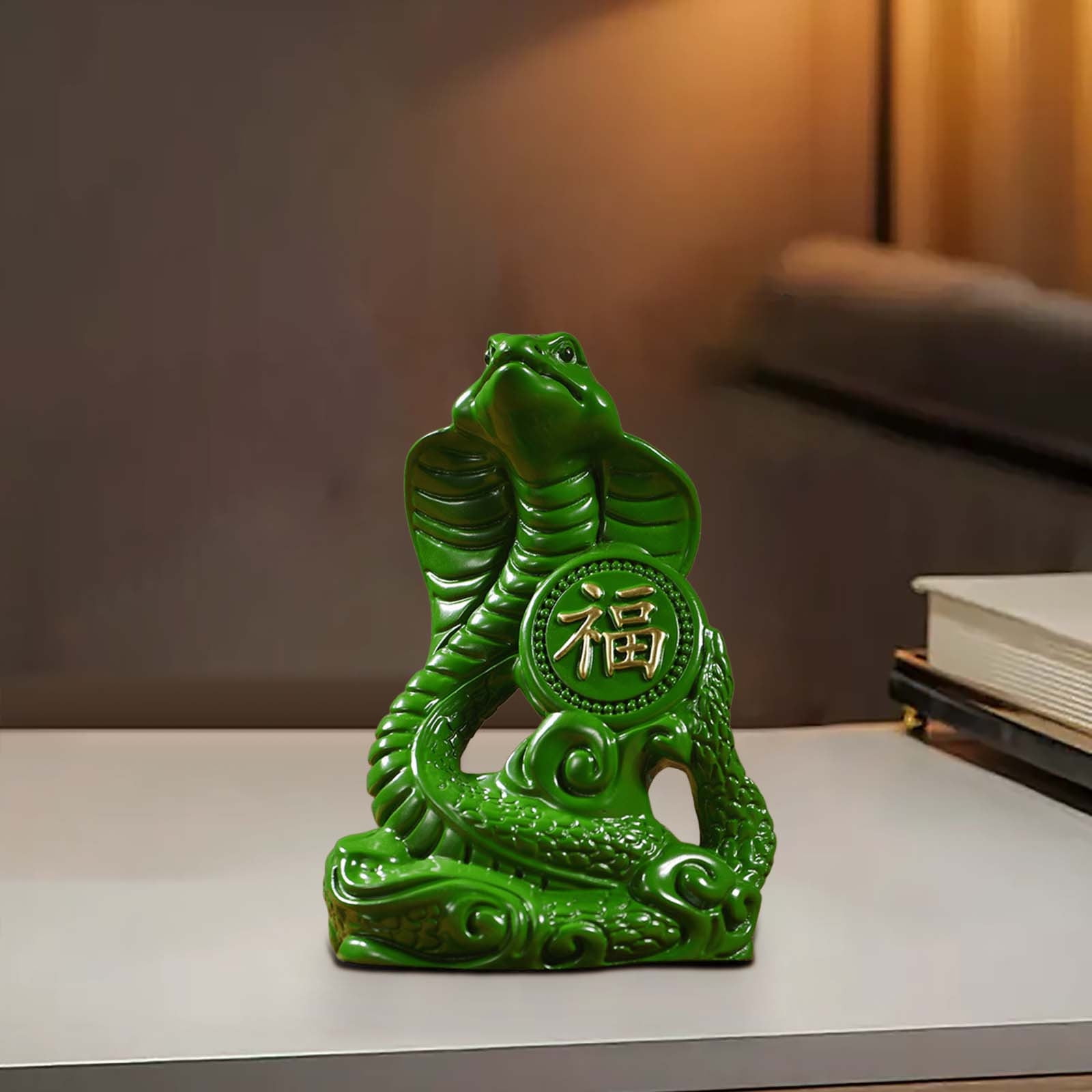 Snake Statue 2025 Year of The Snake Figurine Crafts Snake Figurines
