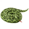 thumbnail image 1 of Snake Stuffed Toy Plush Animal Lifelike Coiled Design With Pp Cotton Filling 78 Inches Long Realistic Markings And Dimensions Safe Environmentally Friendly For Children 3+, 1 of 7