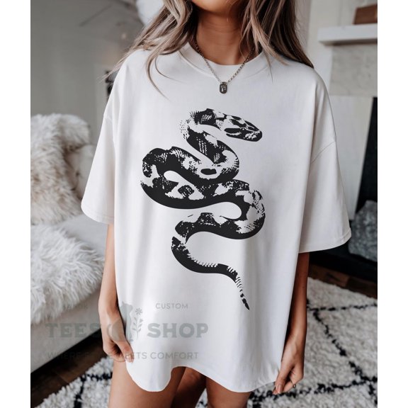 Snake Tshirt, Vintage Snake Shirt, Snake Lover Tee, Nature Lover , Nature Tee, Wildlife Shirt, Y2k Nature Shirt, Snake Tee, Snake Lover All Size S-5Xl