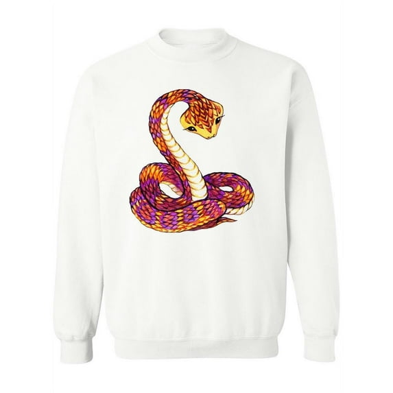 Snake Watercolor . Sweatshirt Women -Image by Shutterstock, Female XX-Large