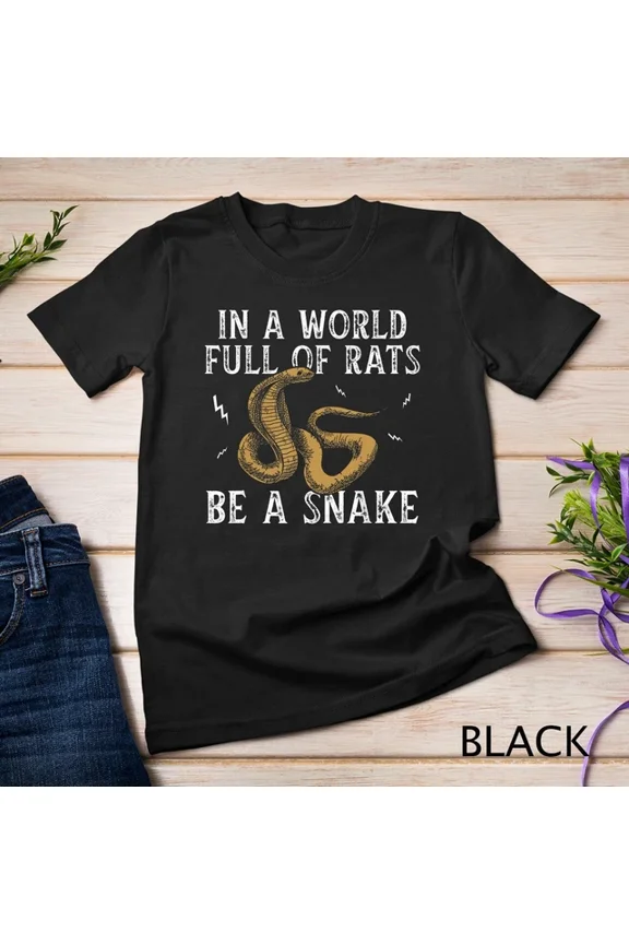 Snake Women Mens Anaconda Reptiles Snake Pattern T-Shirt Unisex S-5XL Hot Trending Shirt, Vintage Birthday Gift