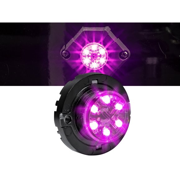 Purple Led Strobe Warning Lights