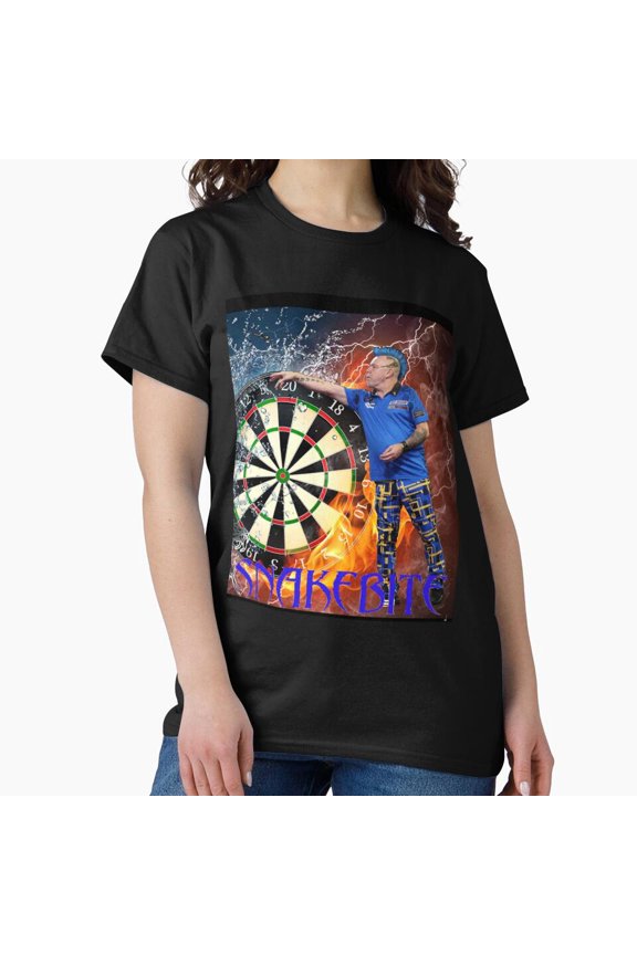 Snakebite Tribute Player Bright Style Graphic Thrower Tee Unisex T-Shirt, up to size 5XL
