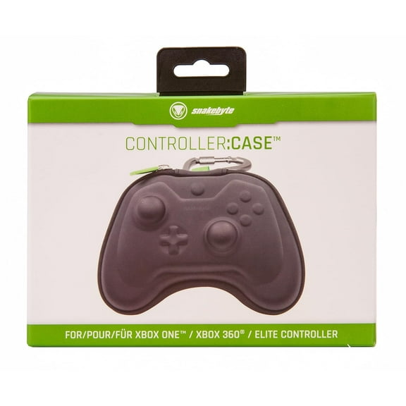 Snakebyte Controller Case - Hard Case for Xbox One Controller Xb1 Elite Controller, Xbox One S