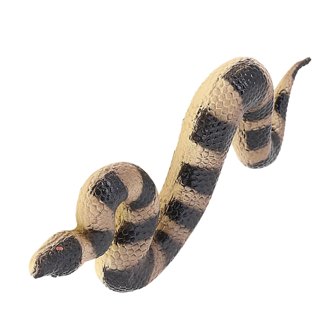 Snakes Figurines Realistics Snake Snake Props Scary Snake Scare Birds