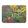 thumbnail image 1 of Snakes Machine Washable Memory Foam Mat, 1 of 3
