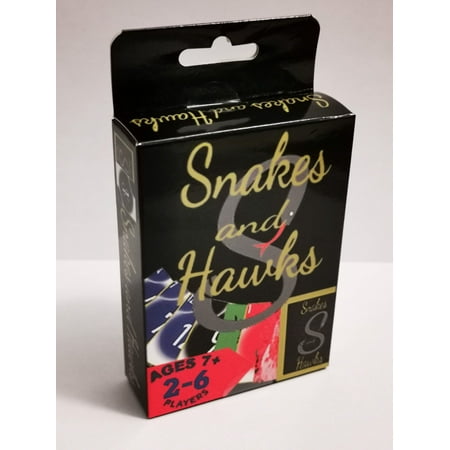 Snakes and Hawks Card Game - Family Card Game for 2-6 Players, Trick-Taking, Ages 7+