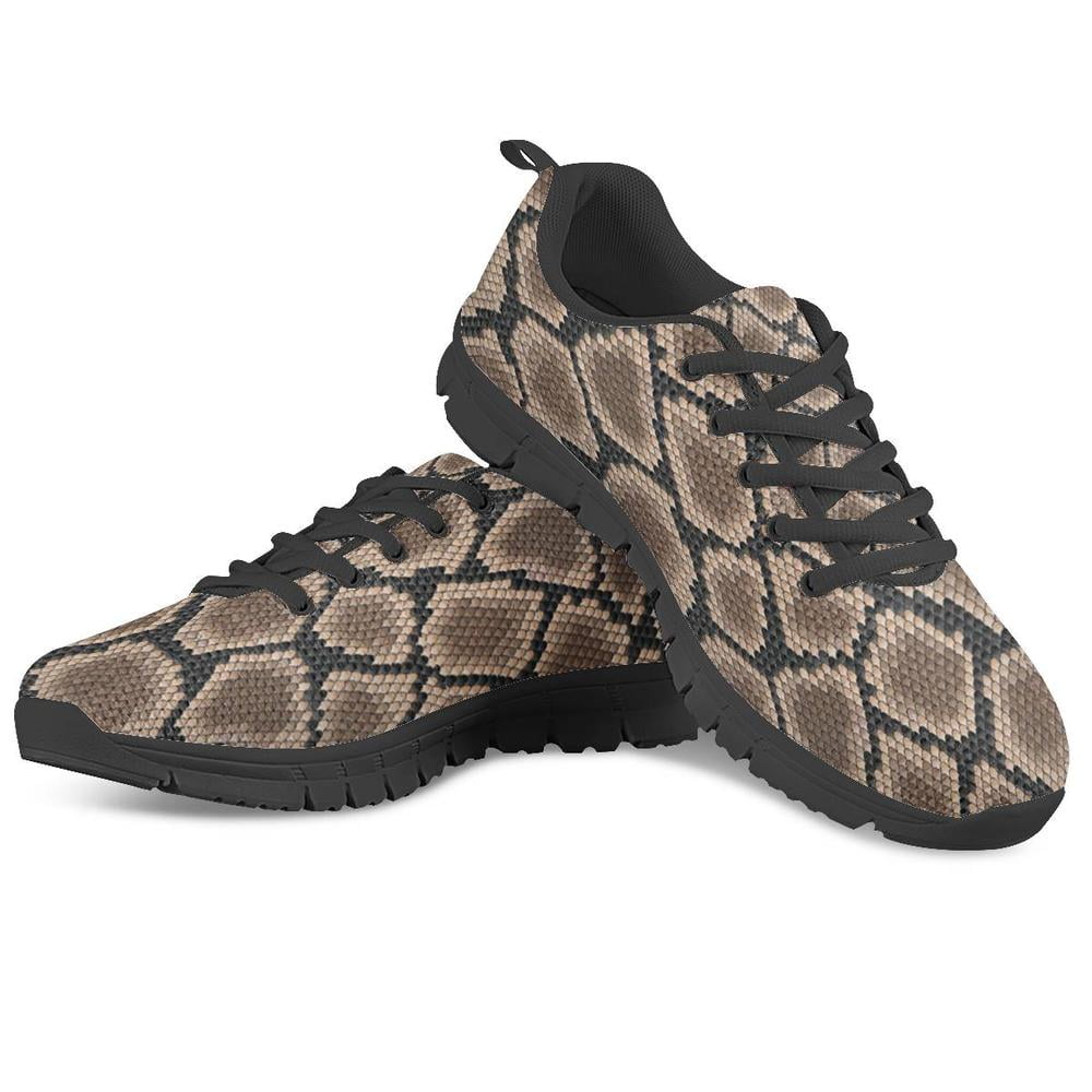 Snakeskin Python Skin Pattern Sport Jogging Running Shoes For Women ...