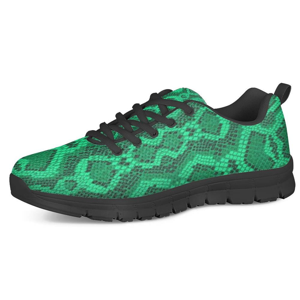 Snakeskin Python Skin Pattern Sport Jogging Running Shoes For Women ...