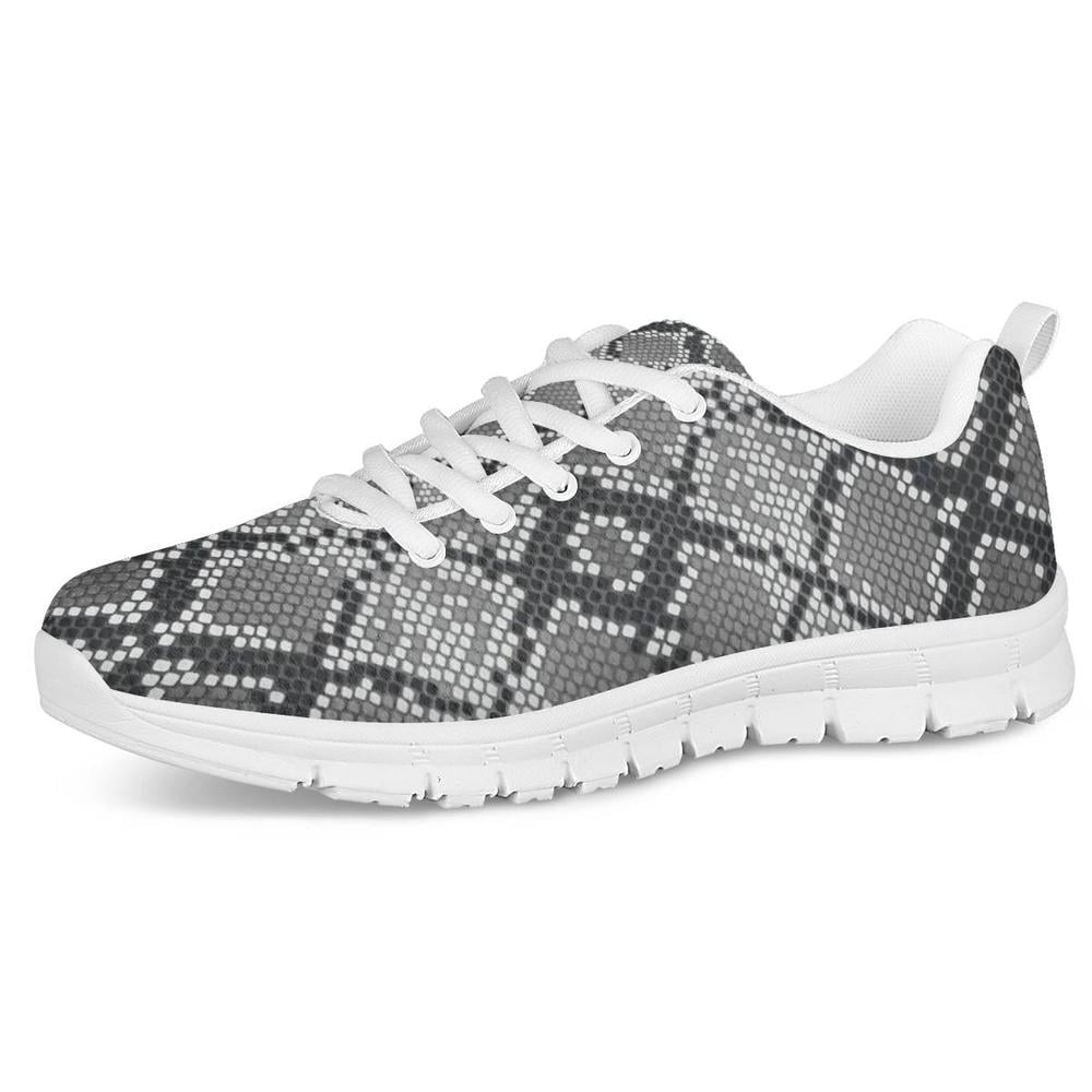 Snakeskin Python Skin Pattern Sport Jogging Running Shoes For Women ...