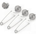 thumbnail image 1 of Snap Ball Tea Strainer, 3 Pcs Premium Stainless Steel Tea Infuser with Handle for Loose Leaf Tea Fine Mesh Tea Balls Filter Infusers, 1 of 7