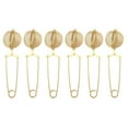 thumbnail image 1 of Snap Ball Tea Strainer, 6 Pcs Premium Stainless Steel Tea Infuser with Handle for Loose Leaf Tea Fine Mesh Tea Balls Filter Infusers, 1 of 3