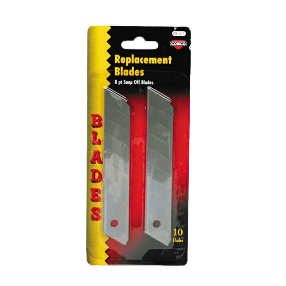 Snap Blade Utility Knife Replacement Blades 10 Per Pack | 1 Pack of: 10