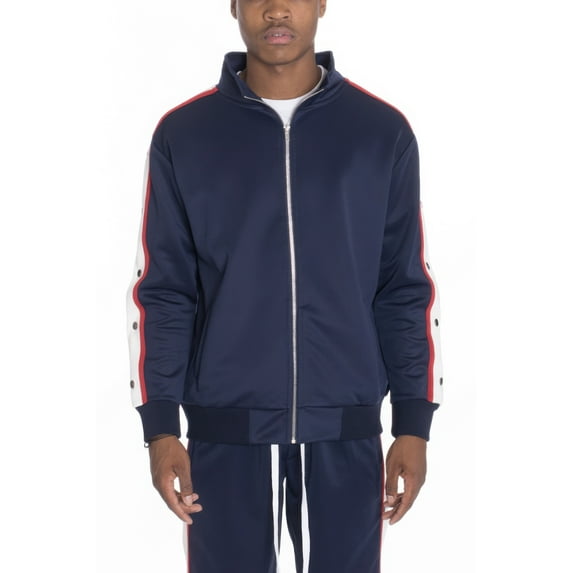 Snap Button Track Jacket