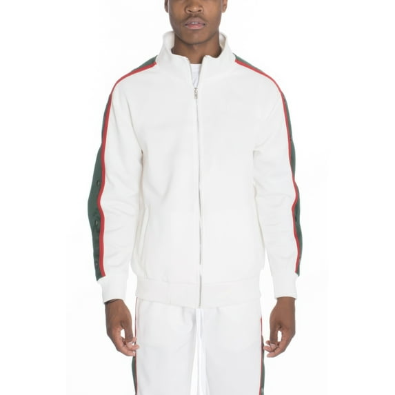 Snap Button Track Jacket