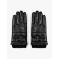 thumbnail image 1 of Snap Buttoned Faux Leather Gloves, 1 of 3