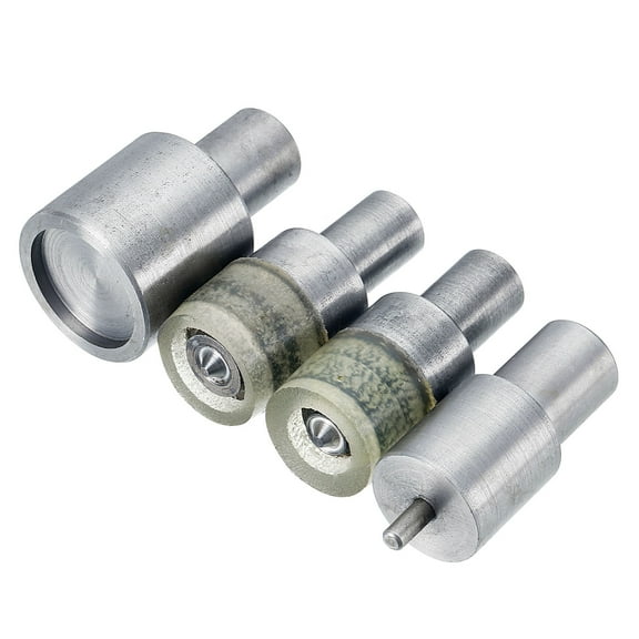 Snap Buttons Die Set, Electric Snap Press Machine Setter for 201# Fasteners Buttons 17mm Dia
