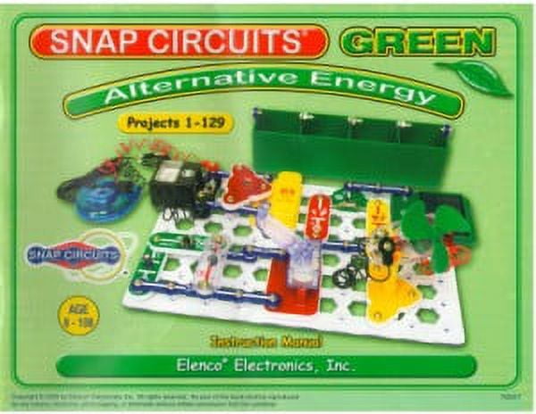 ELENCO Snap Circuits Alternative Energy Green