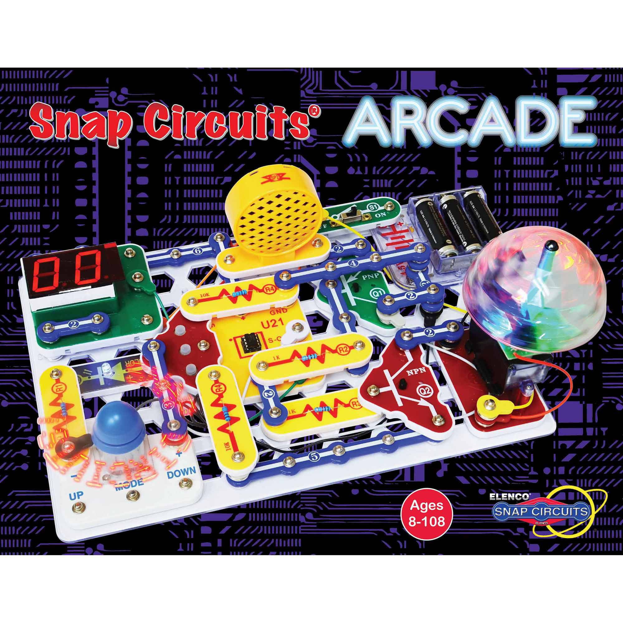 Elenco Snap Circuits Arcade Electronics Exploration Kit (EE-SCA200)