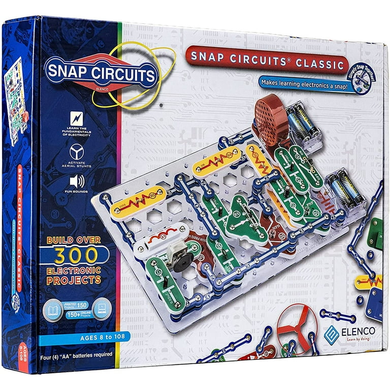 Snap Kits 100 Basics Electronics Discovery Kit, Ages 8+