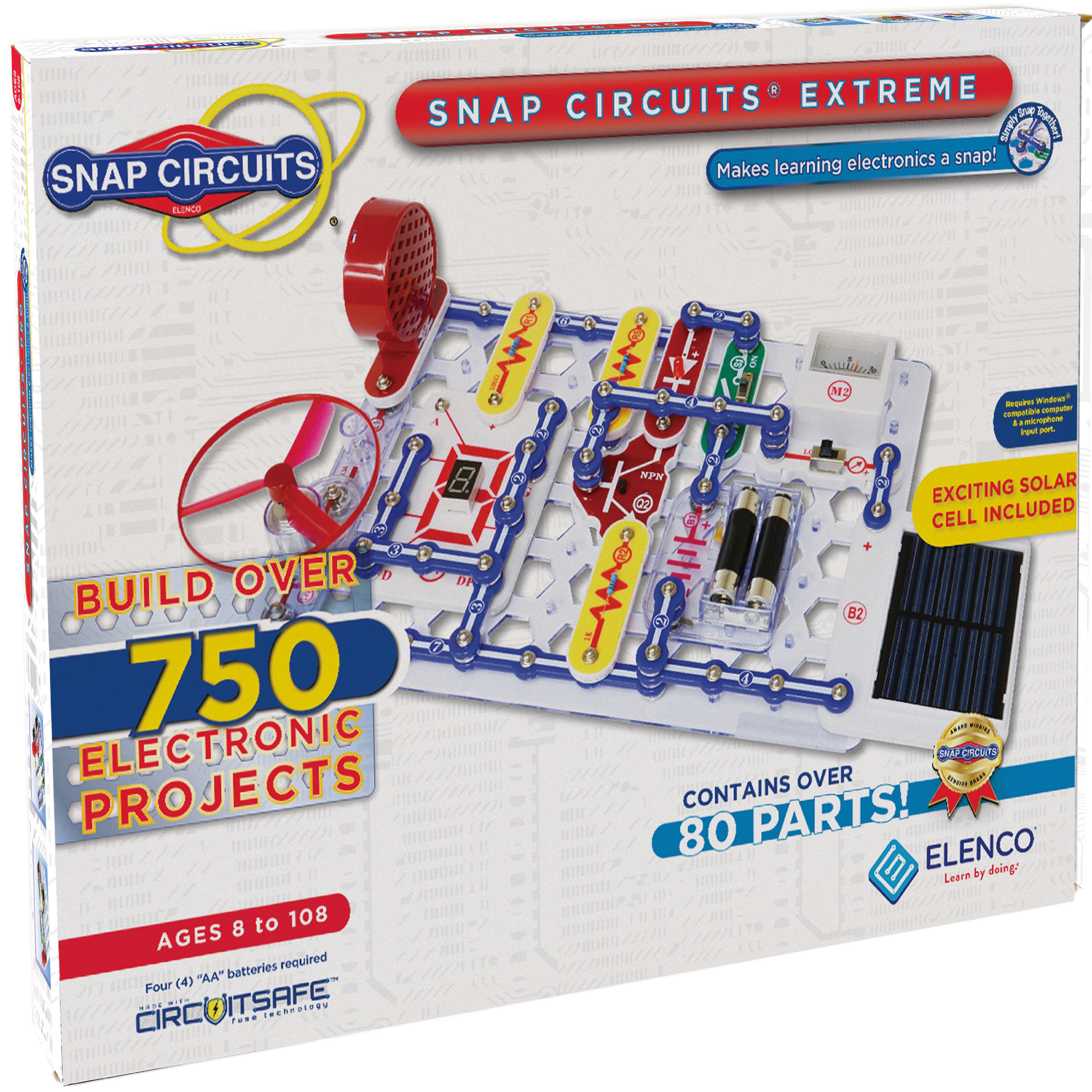 SNAP CIRCUITS EXTREME 750 スナップサーキット Snap Circuits Extreme SC750 | Beginner Skill Builder Science