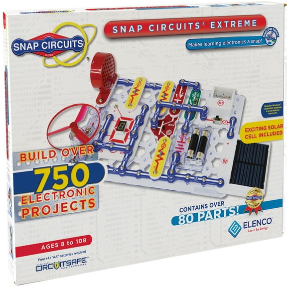 Snap Circuits Extreme SC750 | Electronic Science Kit | 750 Project STEM Educational Toy | Ages 8+