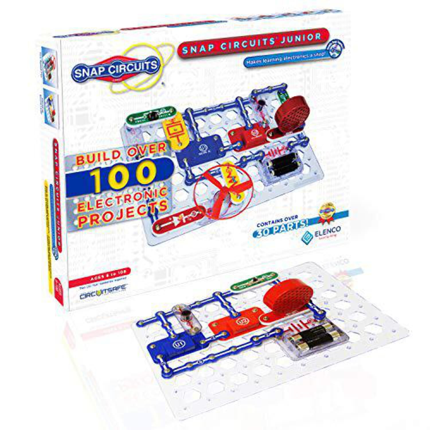  Snap Circuits 3D Illumination Electronics Exploration Kit, Over 150 STEM Projects, Full Color Project Manual, 50 Parts