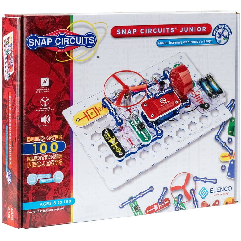 Snap Circuits Jr. SC100 Electronics Exploration Kit Over 100 Projects STEM Educational Toy for Kids 8 Shop Black Friday Deals for 2024 Walmart